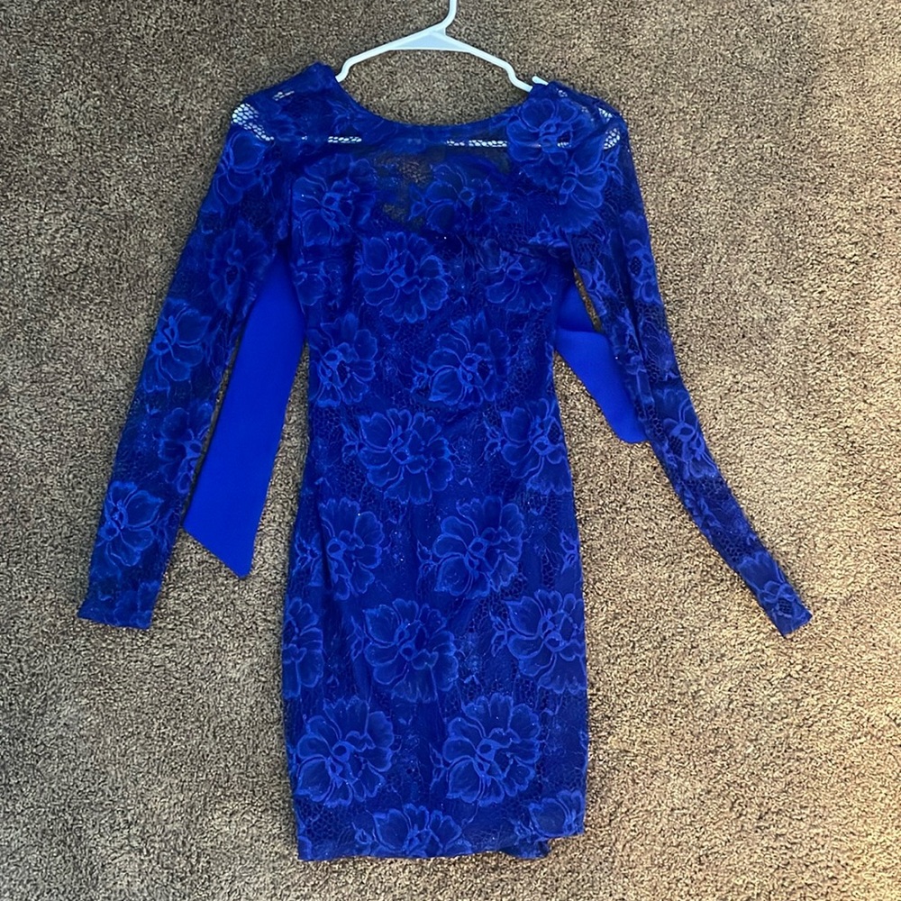 B.Darlin Blue Homecoming Dress- NEW W TAGS